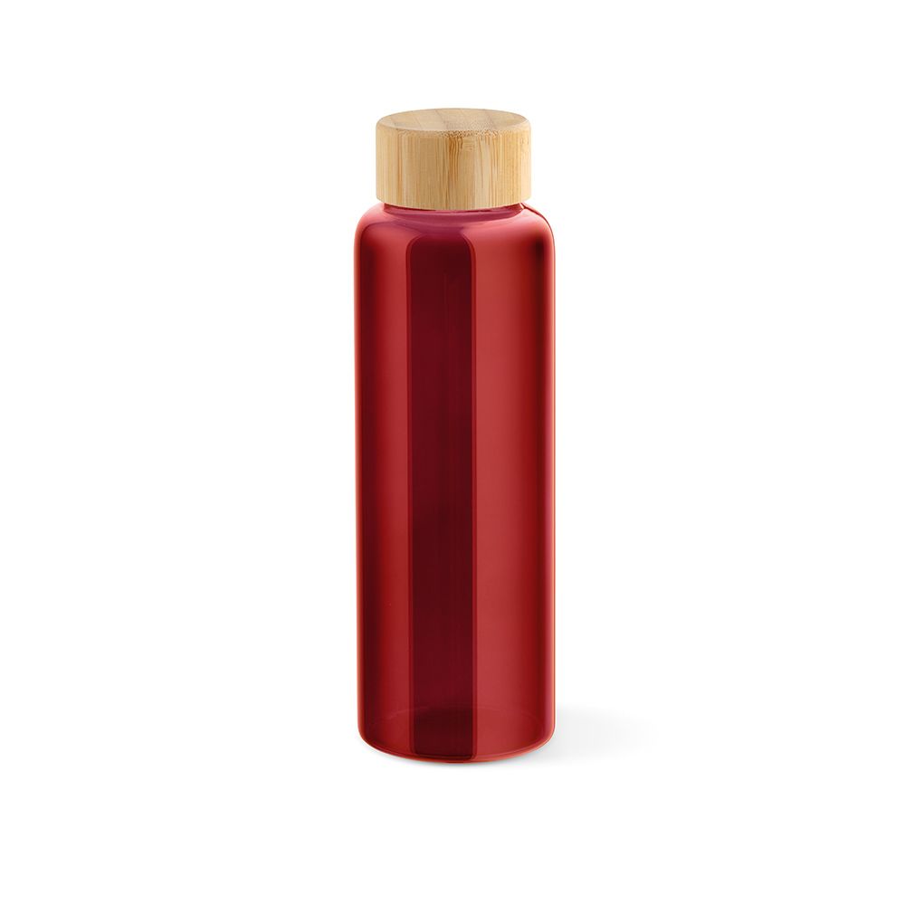 Picture of Indus Bottle Borosilicate Glass and Bamboo lid 510 ml. Leakproof