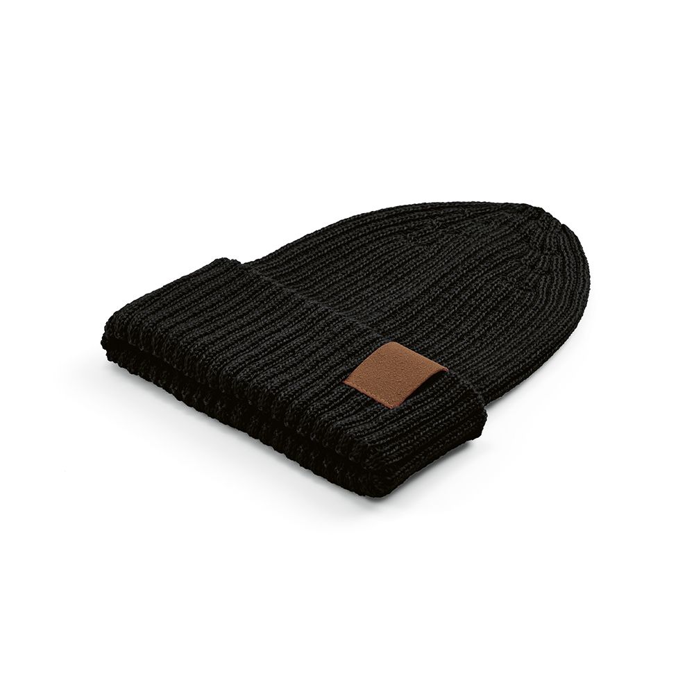 Picture of Cobain Beanie rPET and Wool. Customisable Patch