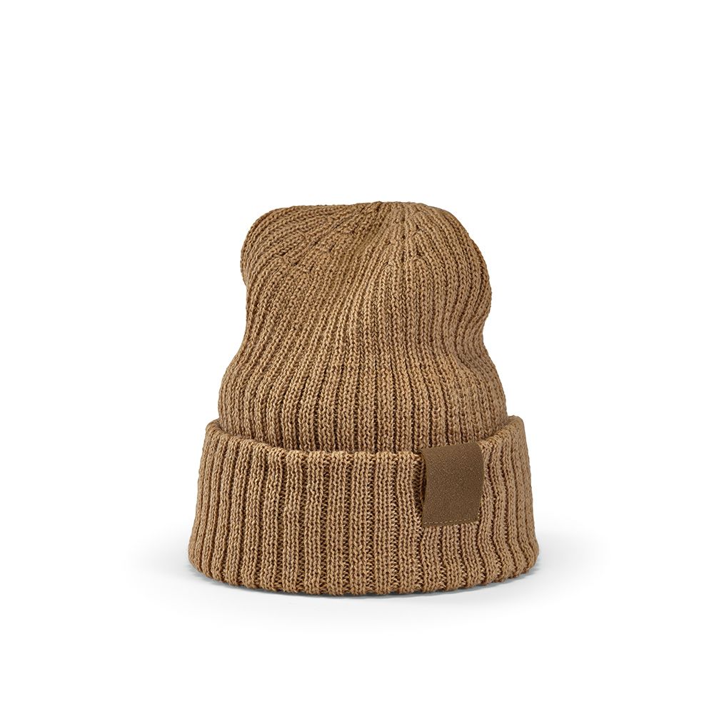 Picture of Cobain Beanie rPET and Wool. Customisable Patch