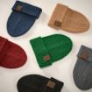 Picture of Cobain Beanie rPET and Wool. Customisable Patch