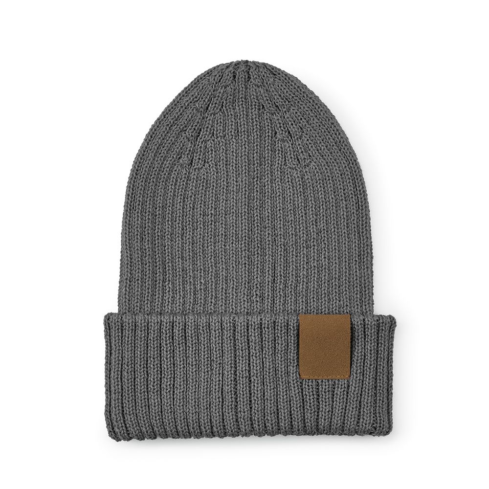 Picture of Cobain Beanie rPET and Wool. Customisable Patch
