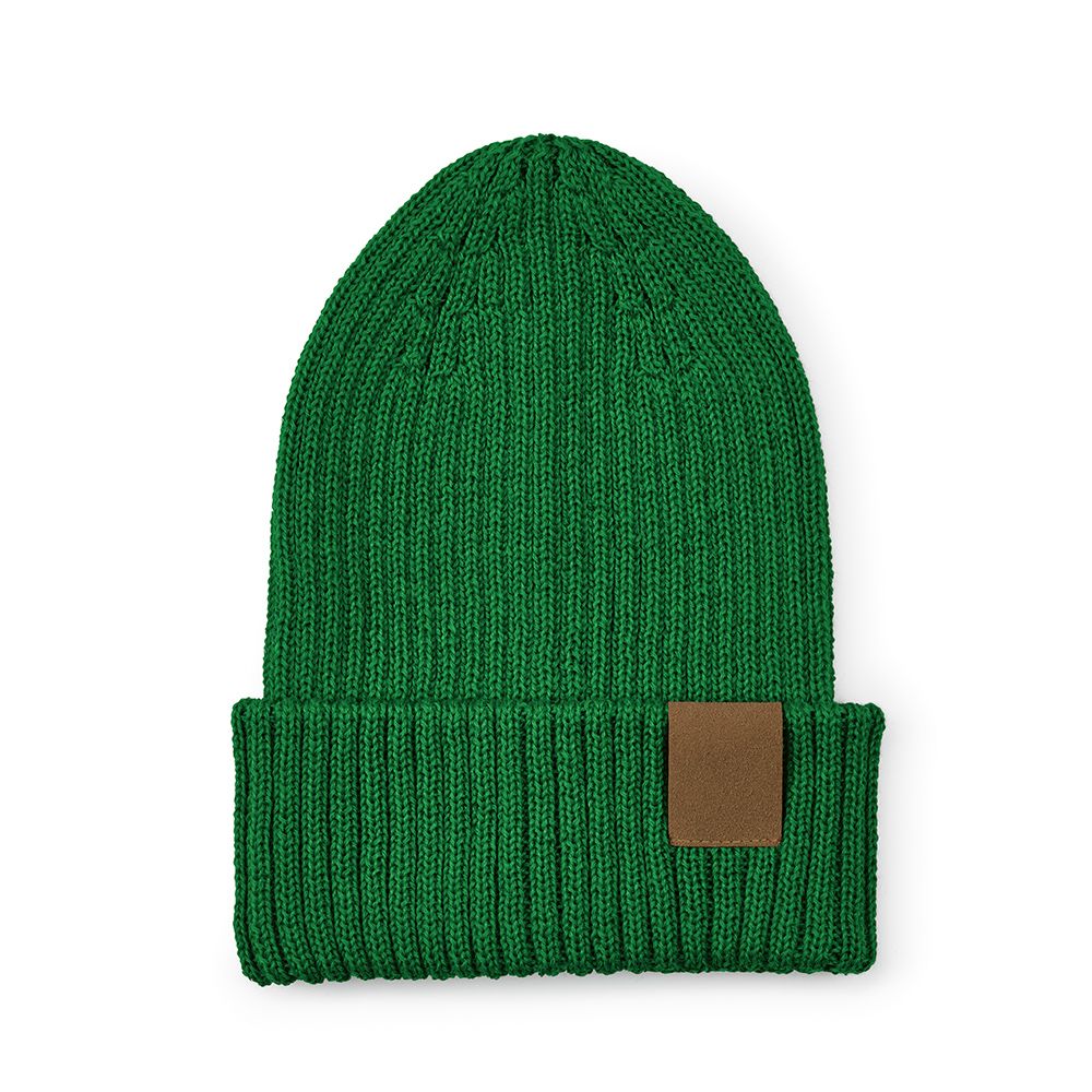 Picture of Cobain Beanie rPET and Wool. Customisable Patch