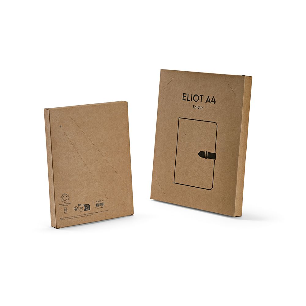Picture of Eliot A5 Folder rCotton. 64 FSC sheet notepad and rPU closure