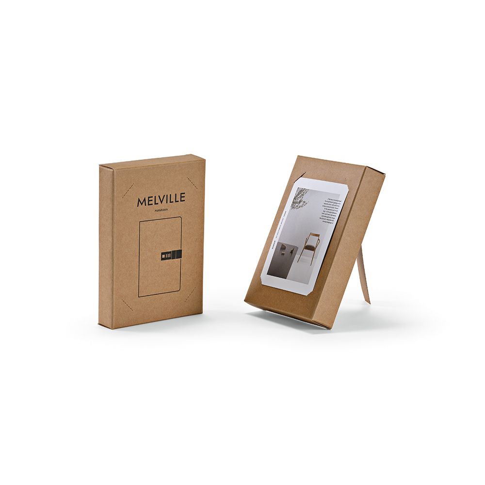 Picture of Melville A5 Notebook rPET. Metal lock and 70gsm FSC 192 pages
