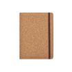 Picture of Kafka A5 Folder Cork. 64 FSC sheet notepad and elastic closure