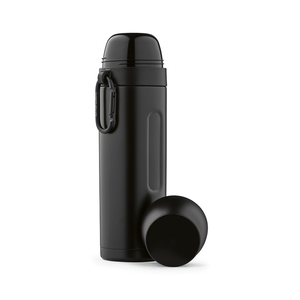 Picture of Loire Thermos rSS 810ml. 2 Cups and Carabiner 
