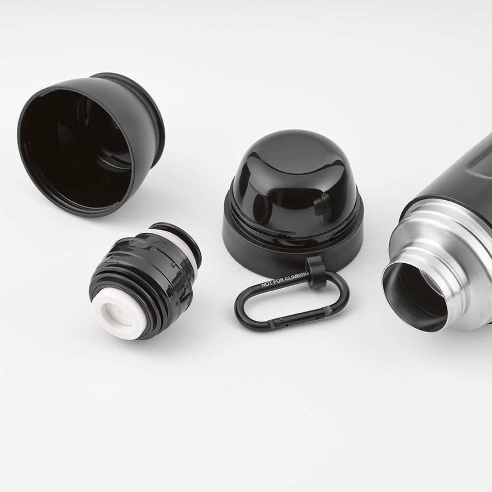 Picture of Loire Thermos rSS 810ml. 2 Cups and Carabiner 