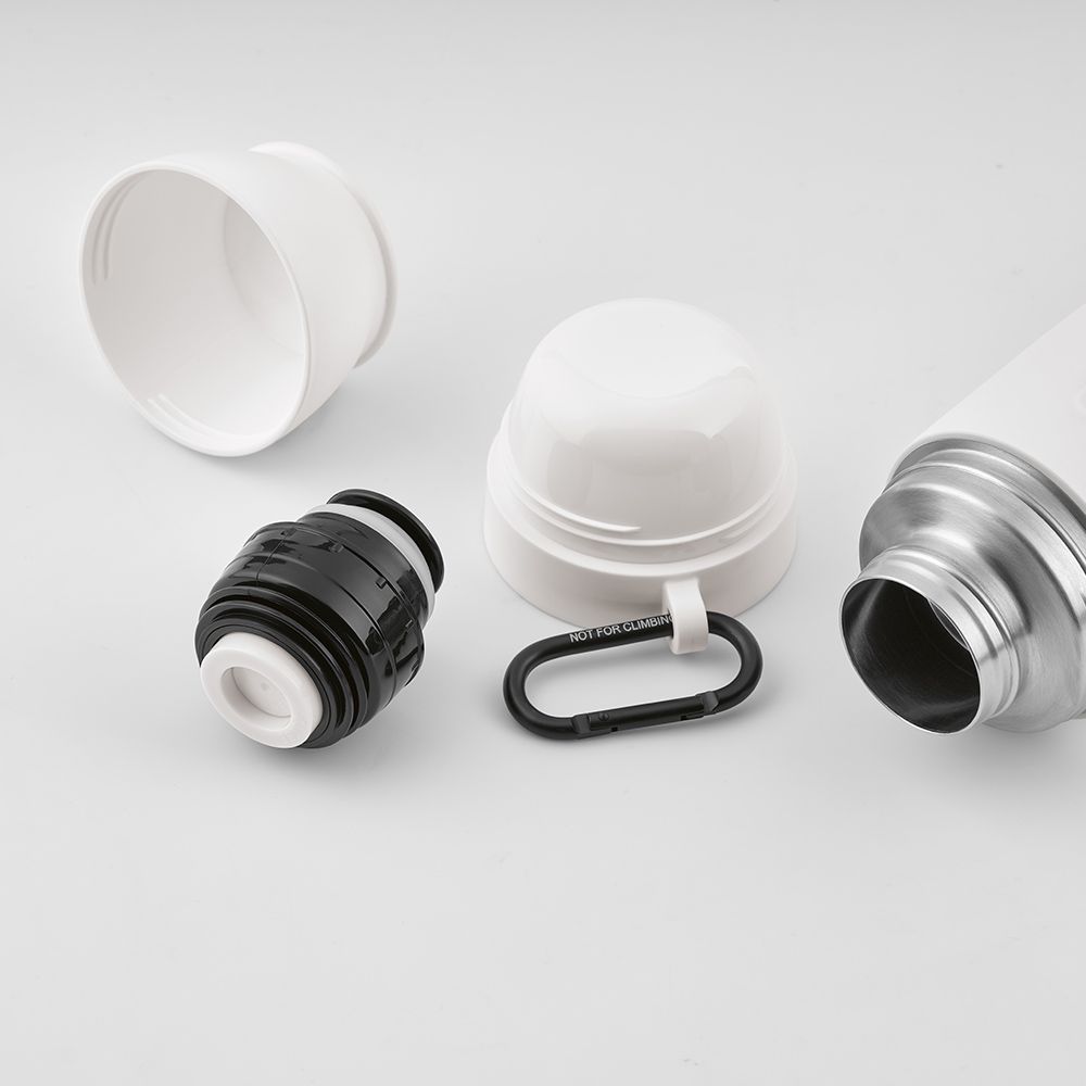 Picture of Loire Thermos rSS 810ml. 2 Cups and Carabiner 