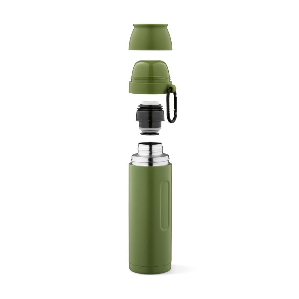 Picture of Loire Thermos rSS 810ml. 2 Cups and Carabiner 