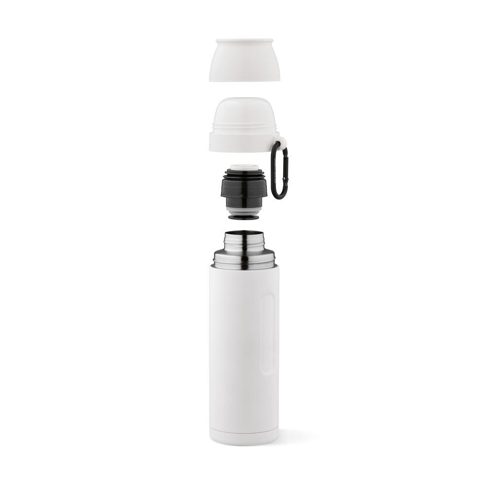 Picture of Loire Thermos rSS 810ml. 2 Cups and Carabiner 
