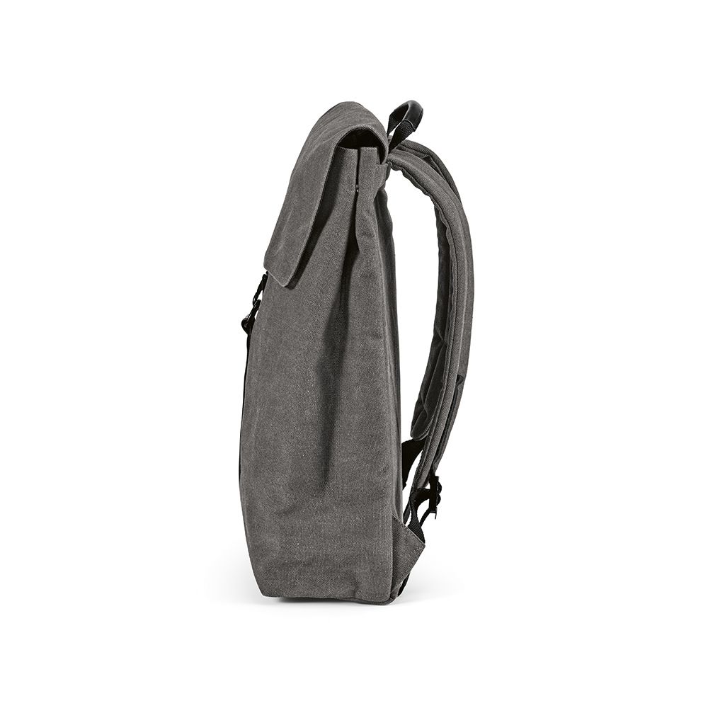 Picture of Prague Backpack 25L rCotton. Hook closure. Fits 17" laptop