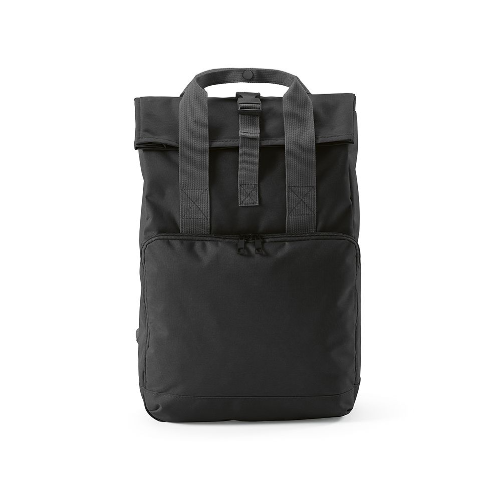 Picture of Warsaw Backpack 20L rPET. Roll top and buckle closure