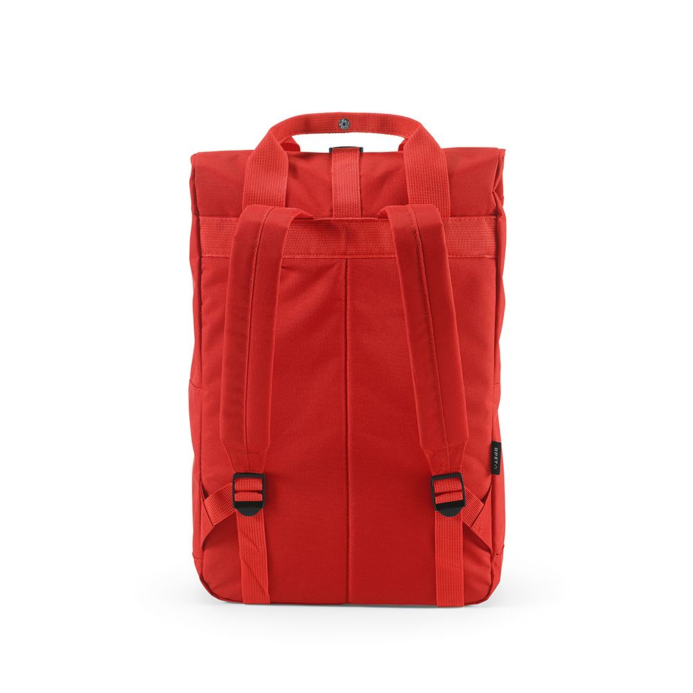 Picture of Warsaw Backpack 20L rPET. Roll top and buckle closure