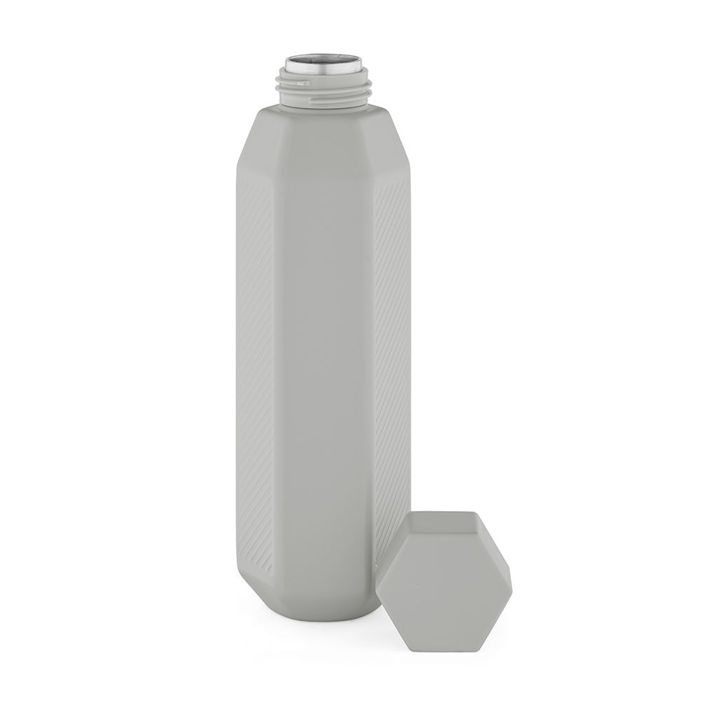 Picture of Hexagul Bottle rSS 530ml. Double wall and Leakproof. Hexagonal