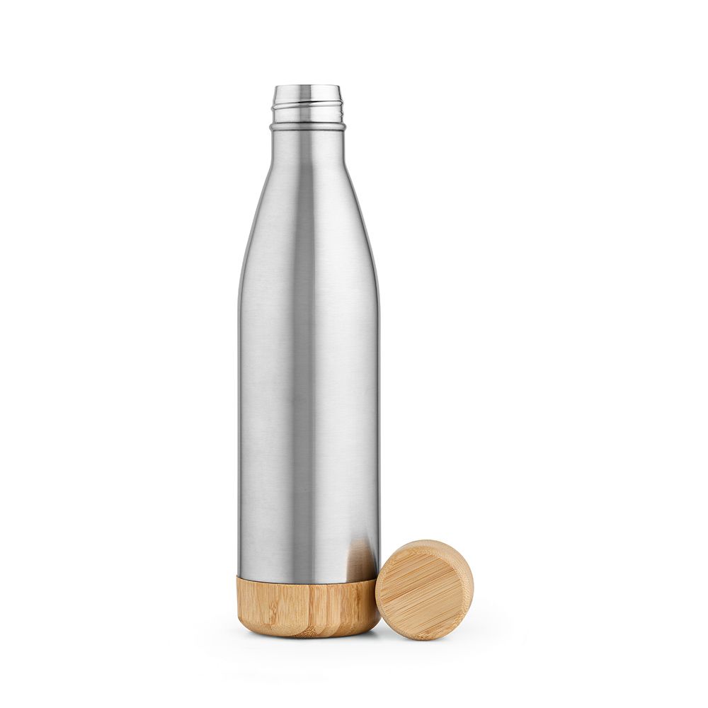 Picture of Congo Bottle rSS and Bamboo 780ml. Double wall and Leakproof