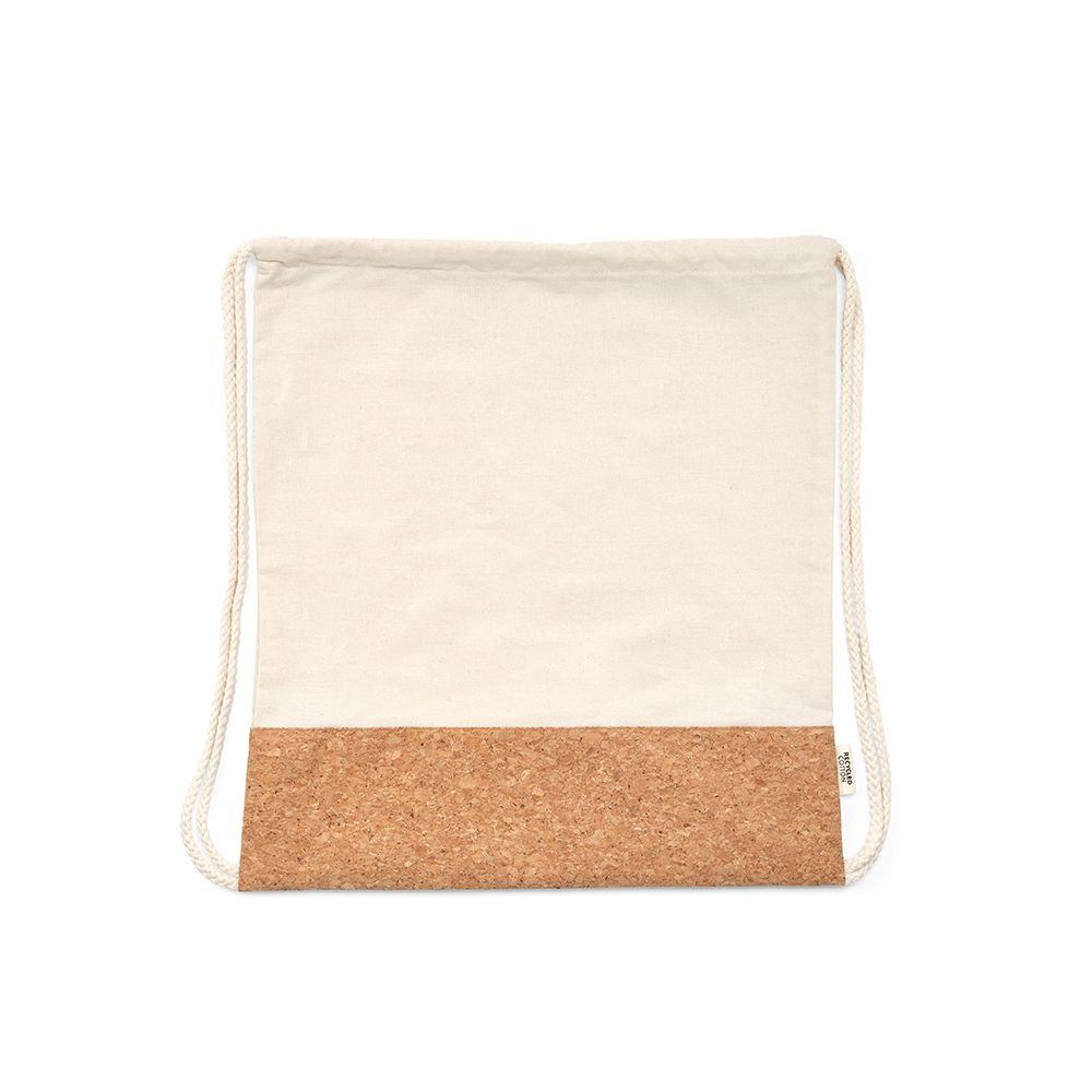 Picture of Orizaba Drawstring Bag rCotton 180gsm and Cork