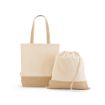 Picture of Denali Drawstring Bag rCotton 180gsm and Jute 275gsm