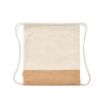 Picture of Denali Drawstring Bag rCotton 180gsm and Jute 275gsm