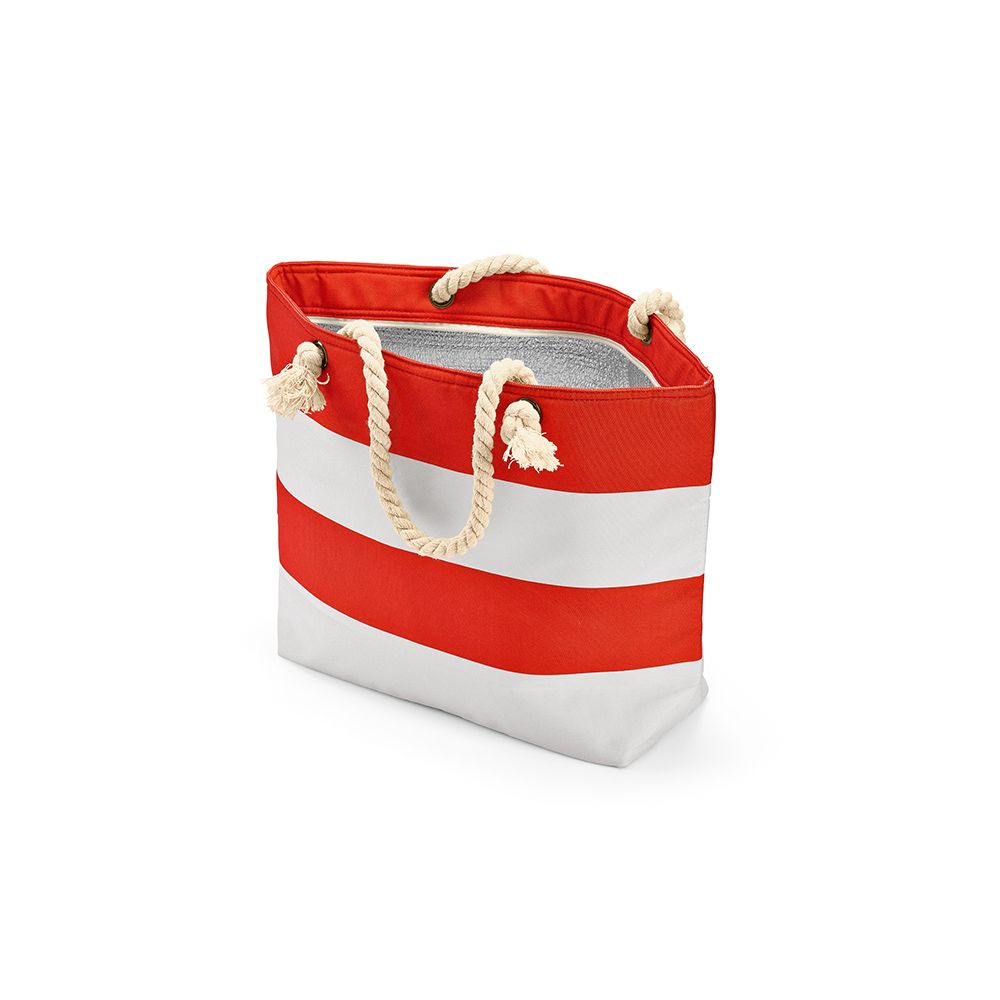 Picture of Athens Cooler 15L rPET. Pocket and recycled cotton handles