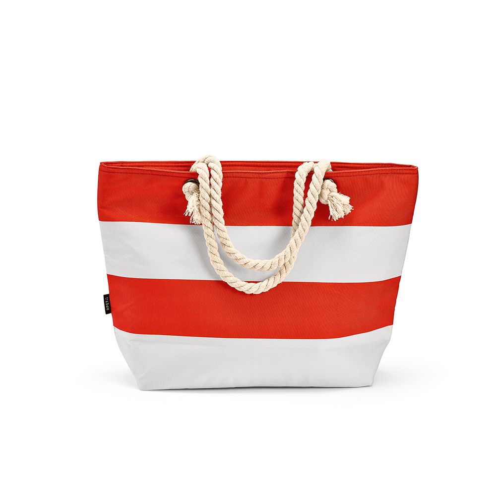 Picture of Athens Cooler 15L rPET. Pocket and recycled cotton handles