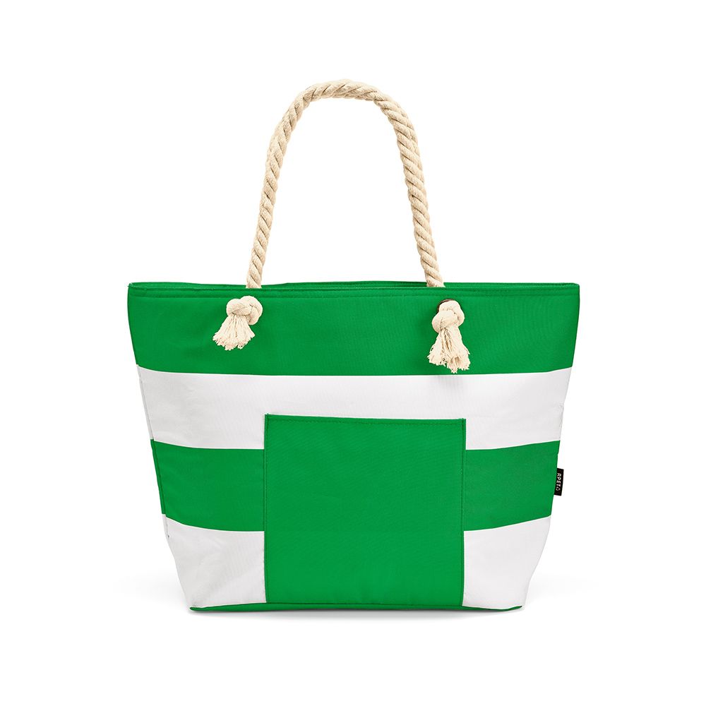 Picture of Athens Cooler 15L rPET. Pocket and recycled cotton handles