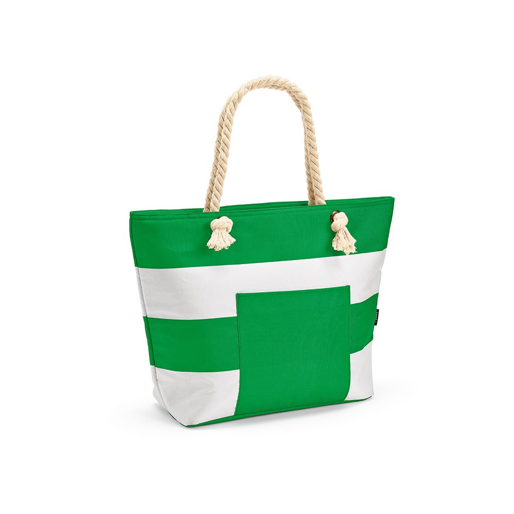 Picture of Athens Cooler 15L rPET. Pocket and recycled cotton handles