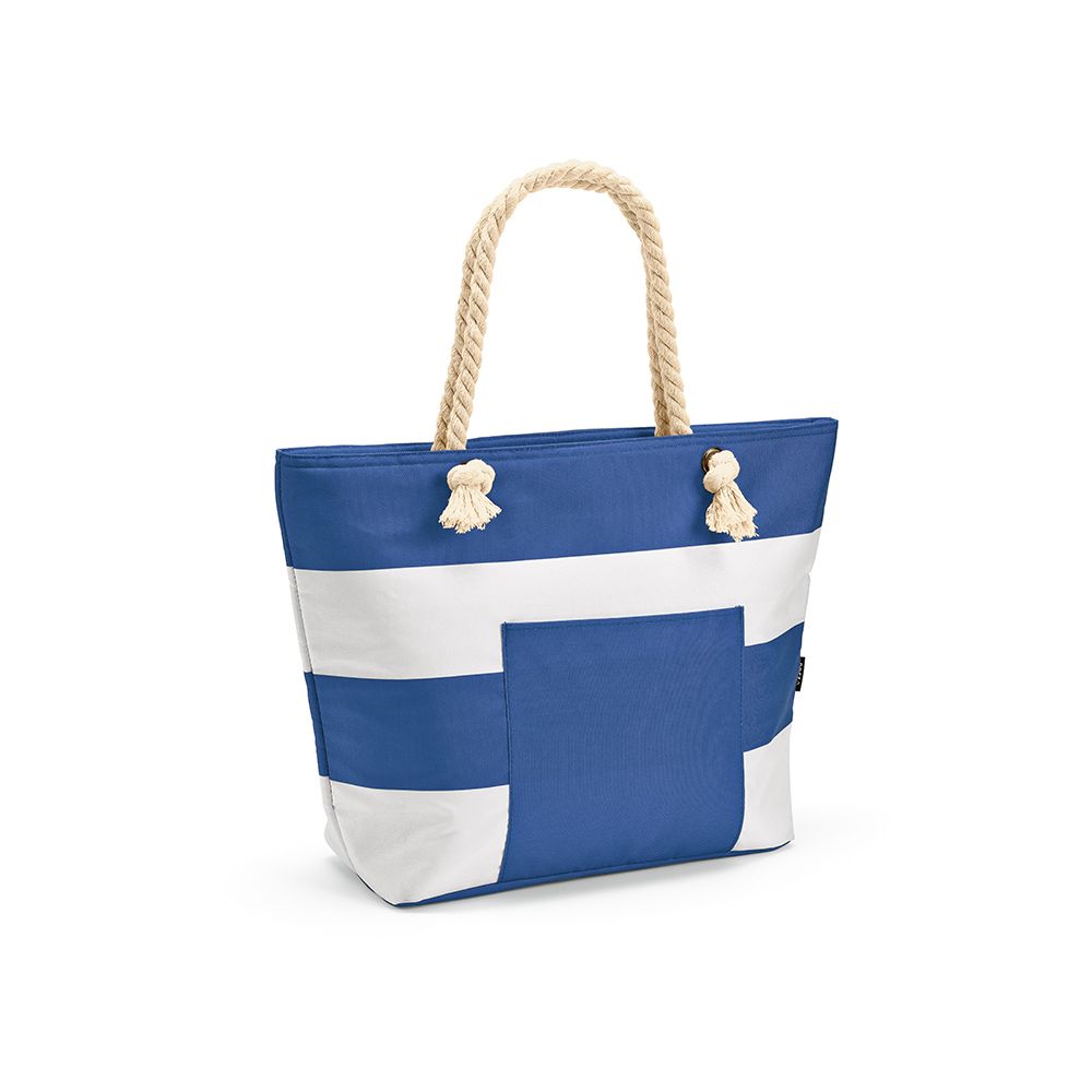 Picture of Athens Cooler 15L rPET. Pocket and recycled cotton handles