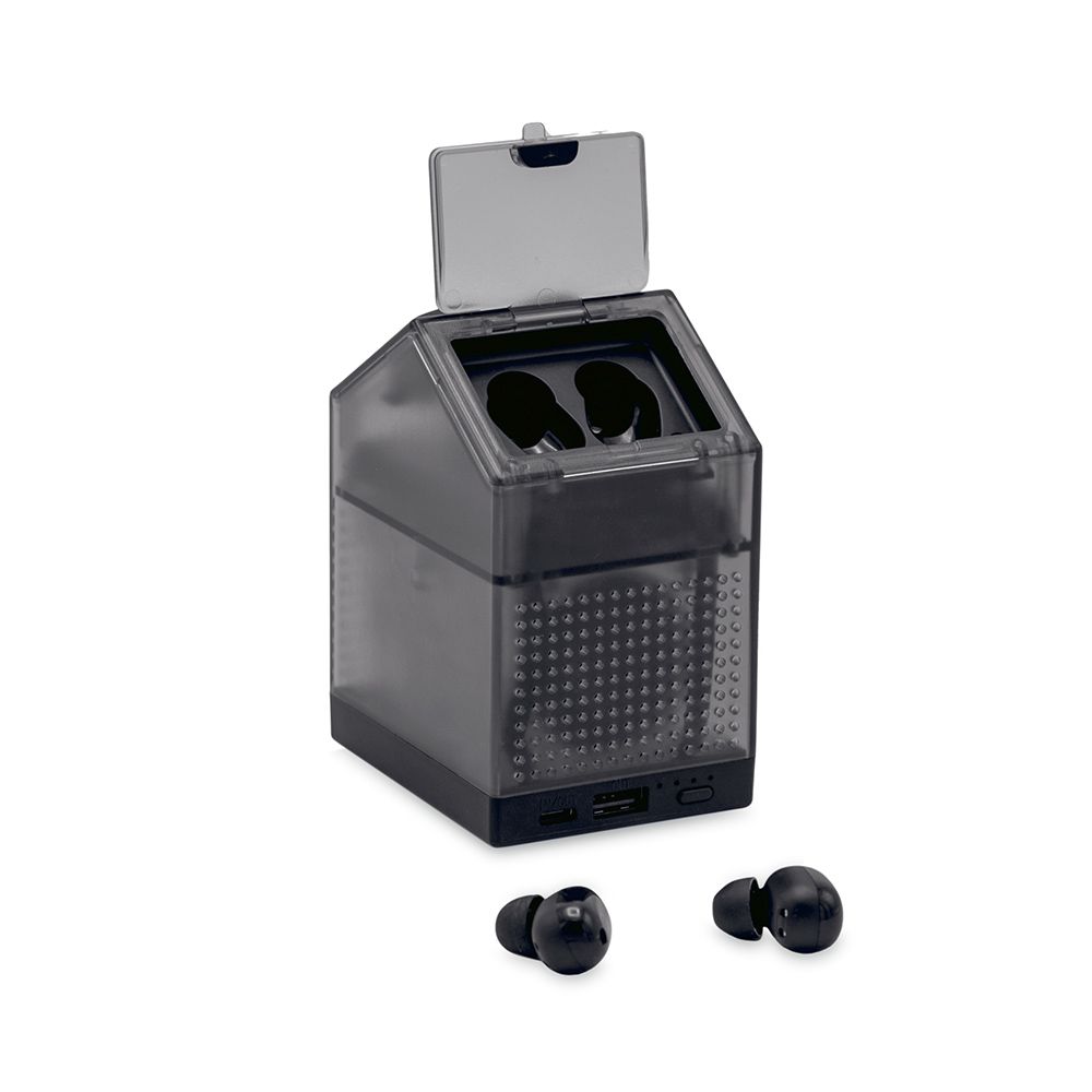 Picture of FusionBeat 3-in-1 Earbuds, Speaker and Powerbank rABS 5000mAh