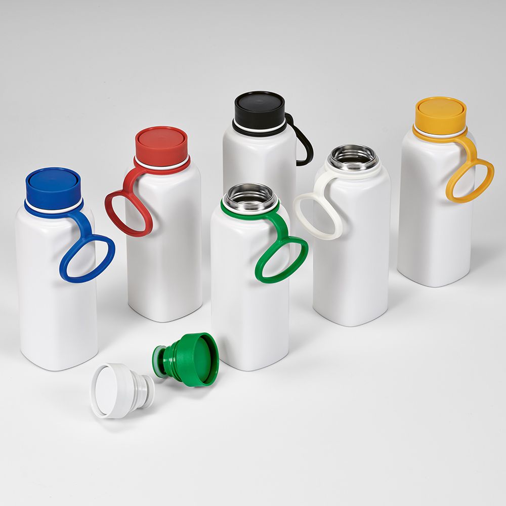 Picture of Ural Bottle rSS 820ml. Double wall and Leakproof. 360° push Lid