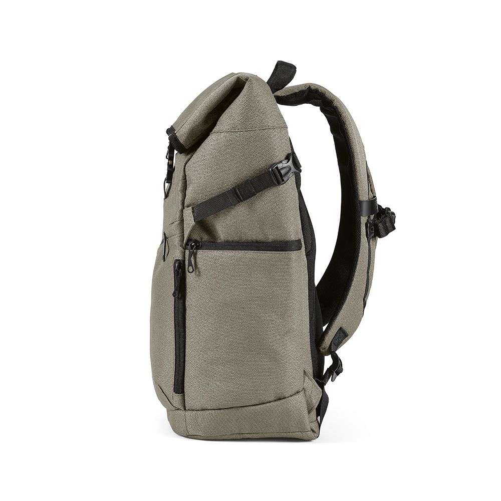 Picture of Coloma Backpack 28L rPET. Roll top closure. Fits 17" laptop