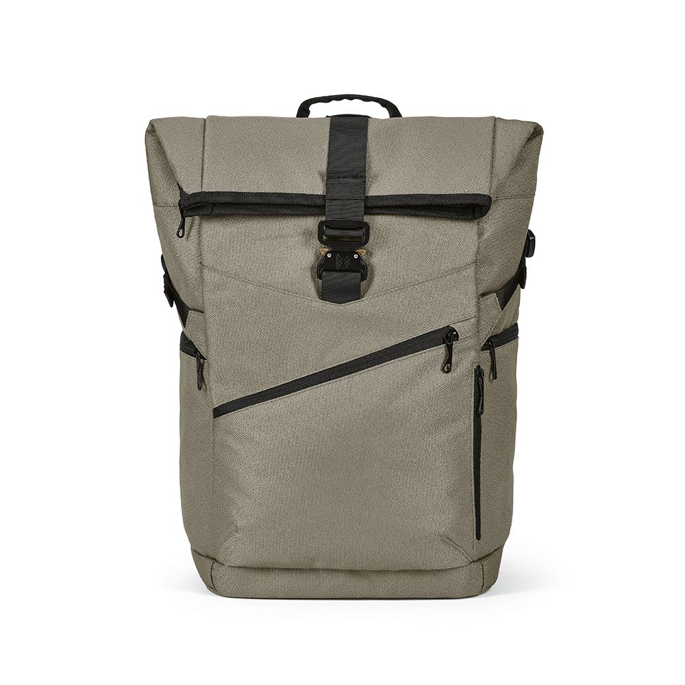 Picture of Coloma Backpack 28L rPET. Roll top closure. Fits 17" laptop