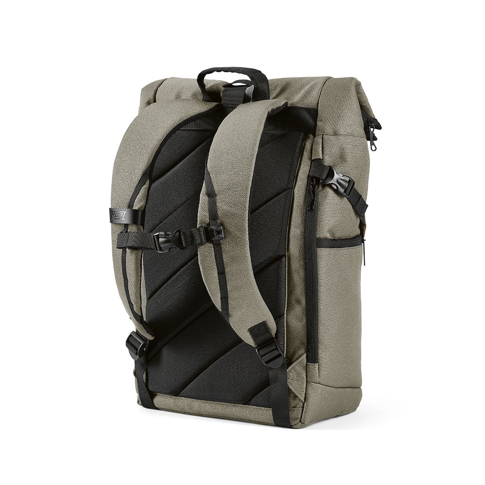 Picture of Coloma Backpack 28L rPET. Roll top closure. Fits 17" laptop