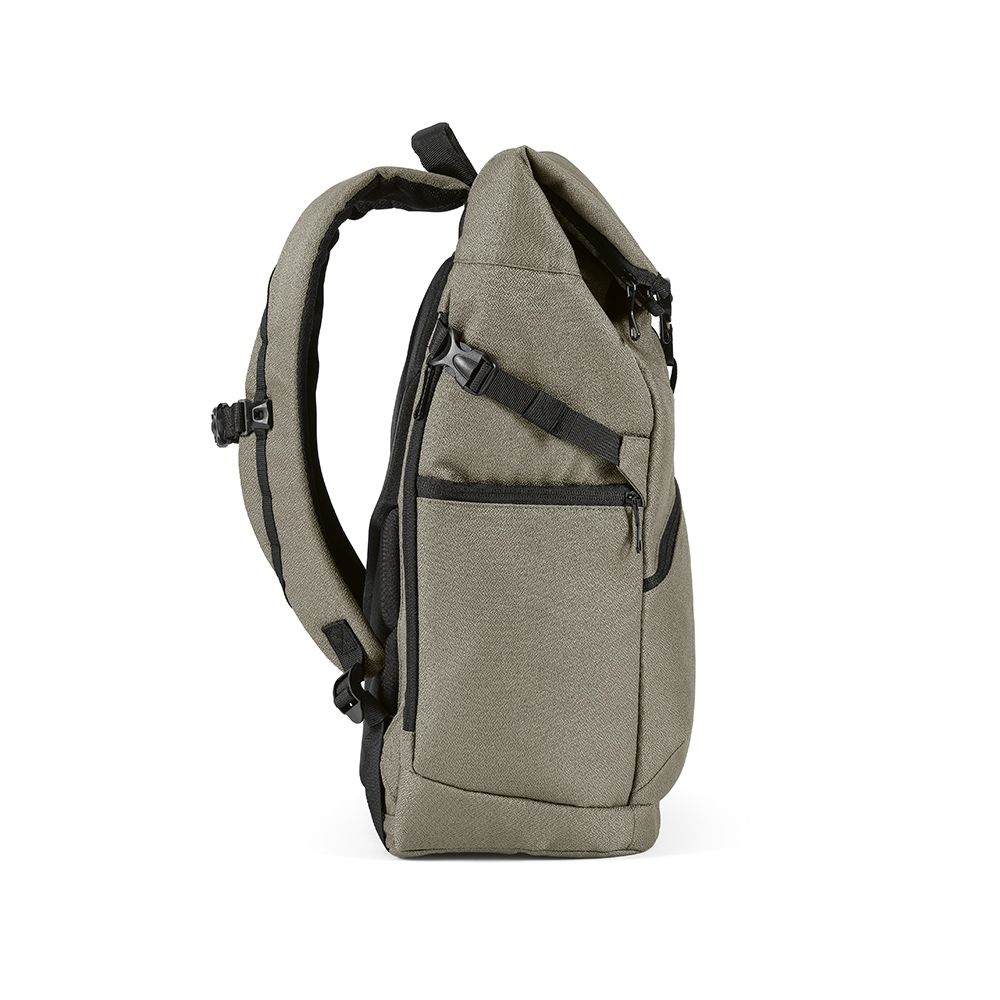 Picture of Coloma Backpack 28L rPET. Roll top closure. Fits 17" laptop