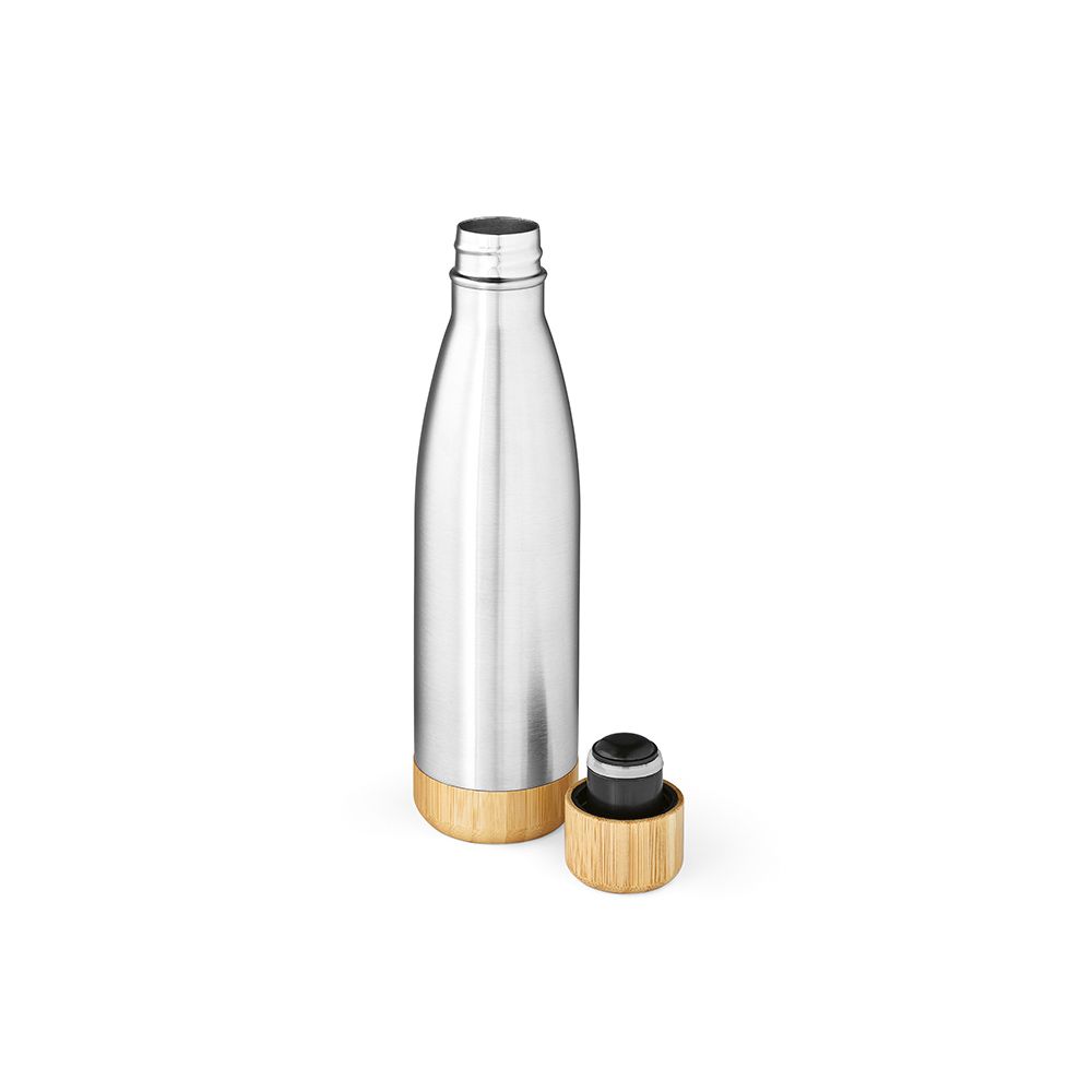 Picture of Rio Grande Bottle rSS and Bamboo 530ml. Double wall and Leakproof