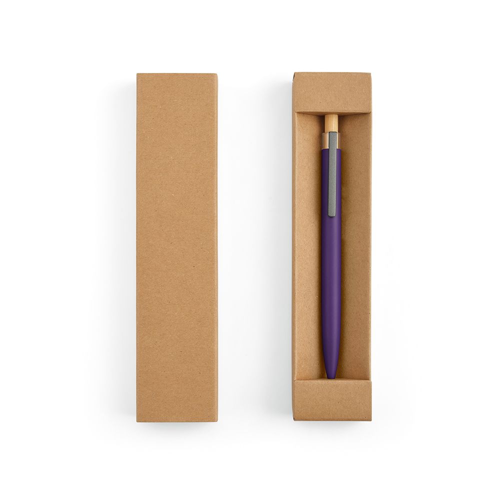 Picture of Tolkien Pen rAluminium, Bamboo and rPET. Blue 1km Dokumental® ink