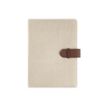 Picture of Eliot A5 Folder rCotton. 64 FSC sheet notepad and rPU closure