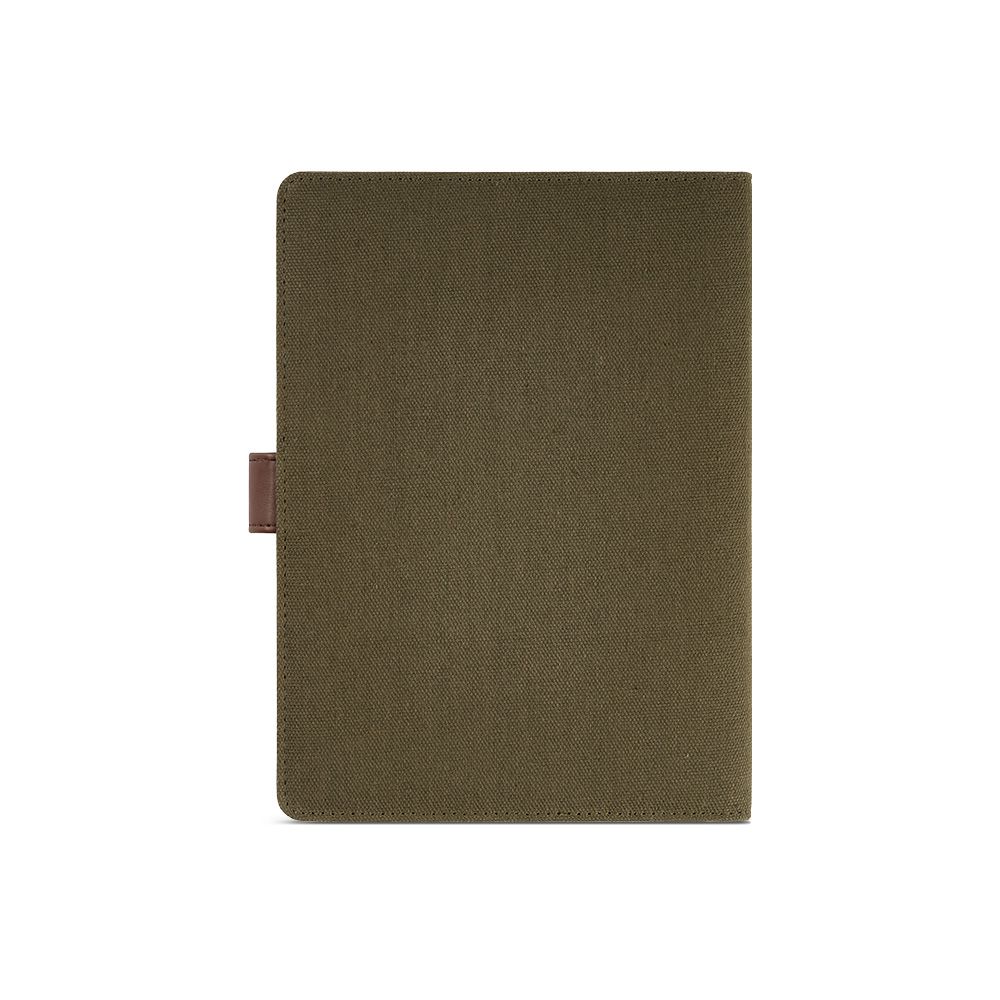 Picture of Eliot A5 Folder rCotton. 64 FSC sheet notepad and rPU closure