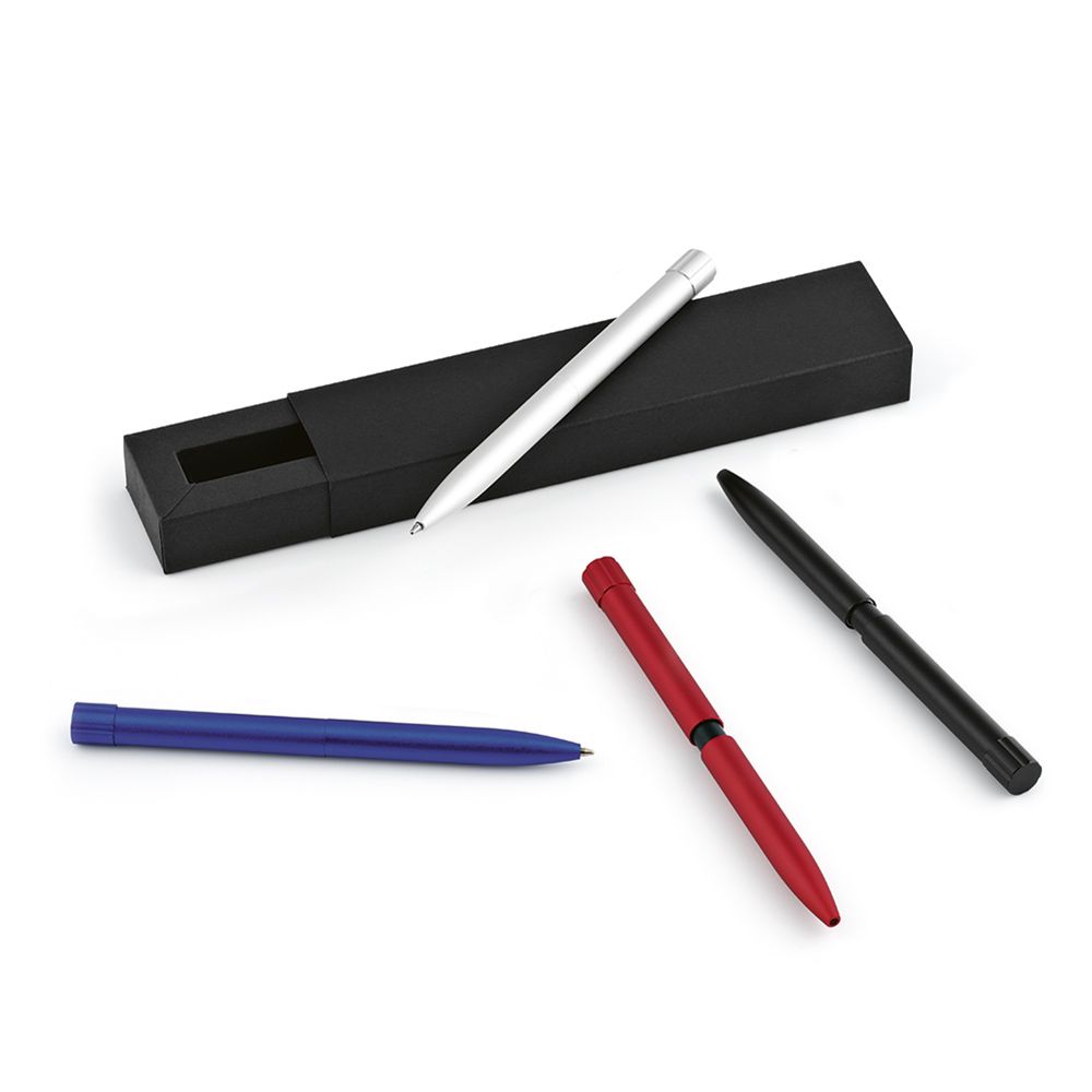 Picture of Borges Pen rAluminium. Black 1km Dokumental® ink