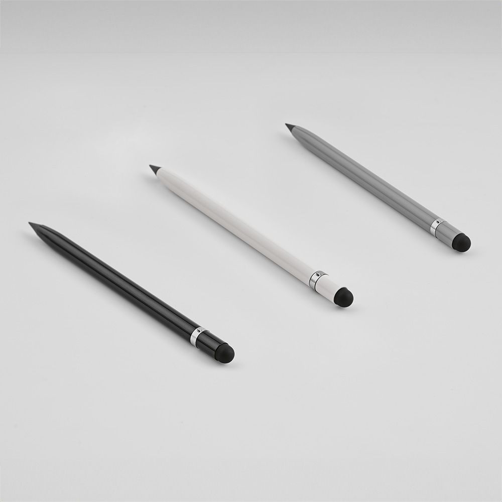 Picture of Voltaire Pen Inkless Pen rAluminium with graphite tip and cap