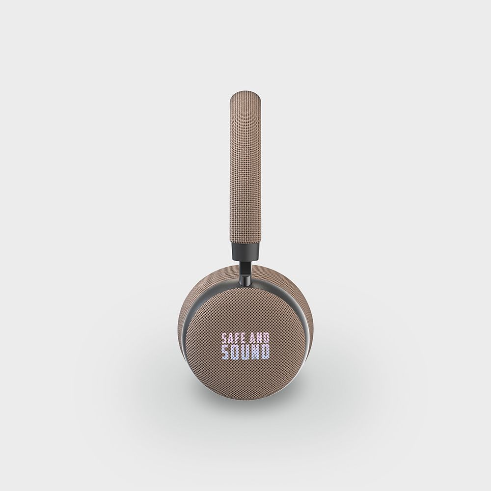 Picture of Bell Headphones rABS and Bamboo 500mAh. ANC and 20h playtime