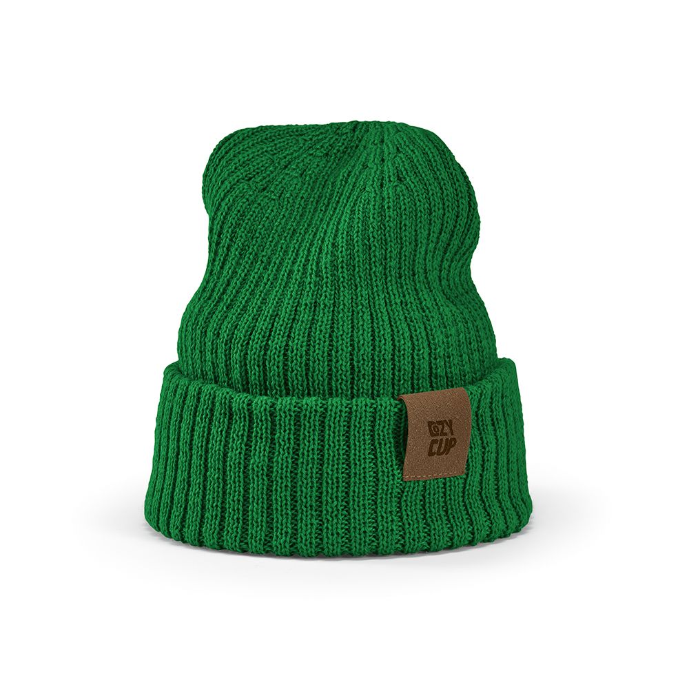 Picture of Cobain Beanie rPET and Wool. Customisable Patch