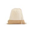 Picture of Denali Drawstring Bag rCotton 180gsm and Jute 275gsm