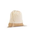 Picture of Denali Drawstring Bag rCotton 180gsm and Jute 275gsm