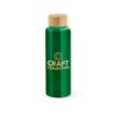Picture of Indus Bottle Borosilicate Glass and Bamboo lid 510 ml. Leakproof