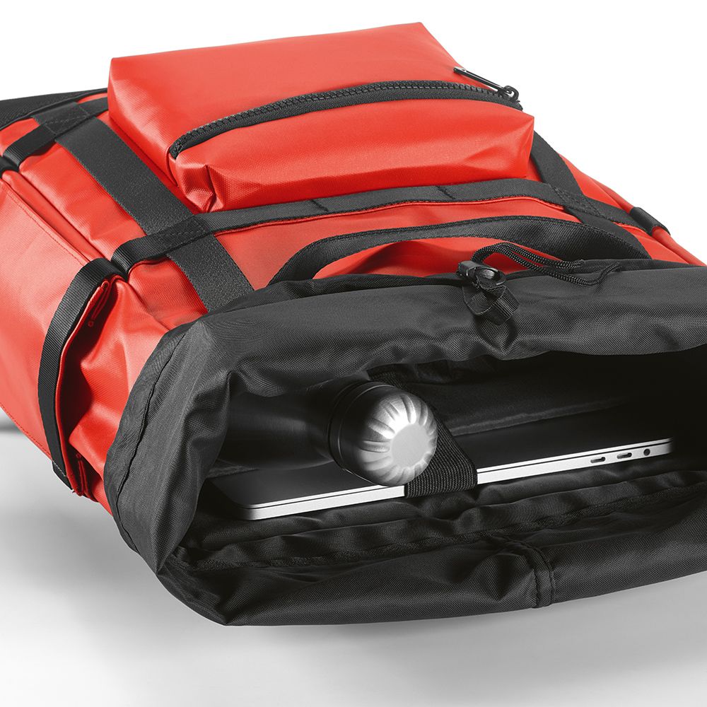 Picture of Wellington Backpack 21L rPET. Magnetic closing. Fits 17" laptop