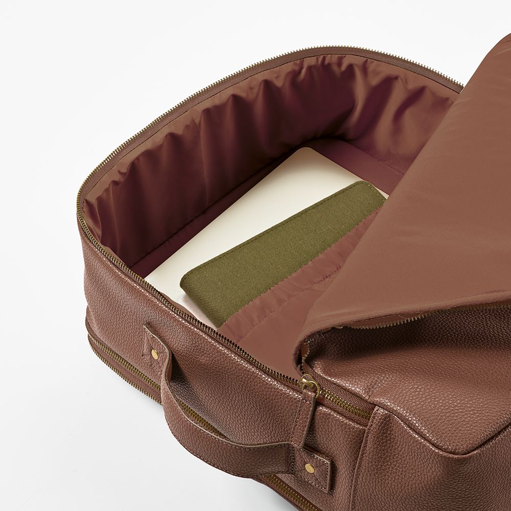 Picture of Paris Backpack 20L recycled Leather fits 17" laptop