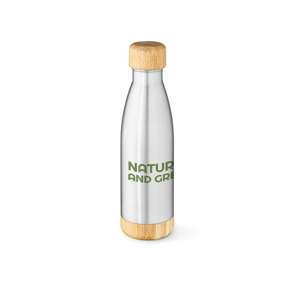 Picture of Rio Grande Bottle rSS and Bamboo 530ml. Double wall and Leakproof