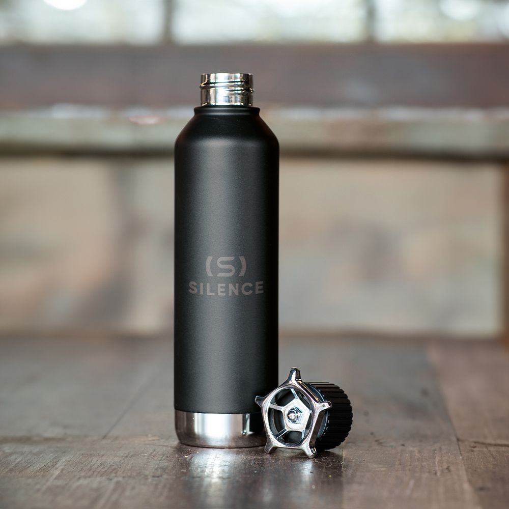 Picture of Spiglo Bottle rSS 780ml. Double wall and Leakproof. Wheel shaped lid