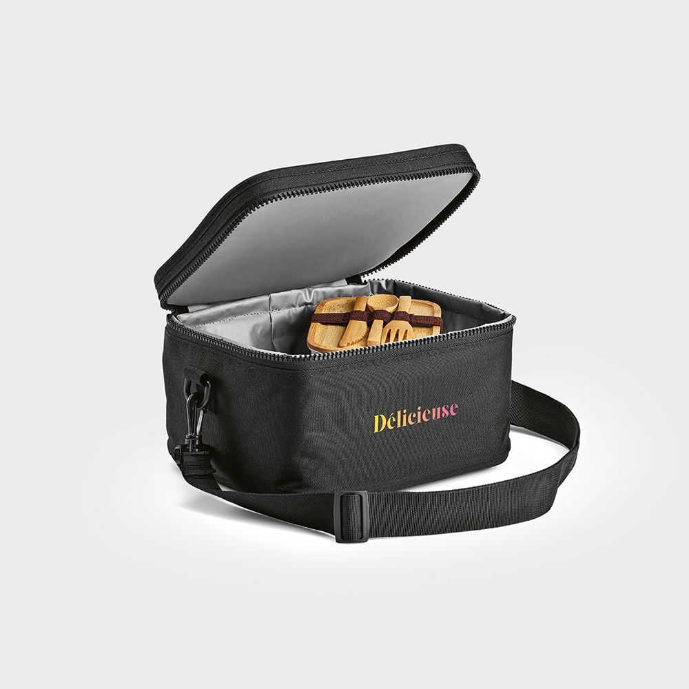 Picture of Munich M Cooler 7.5L rPET in rABS. Thermo injected zippers