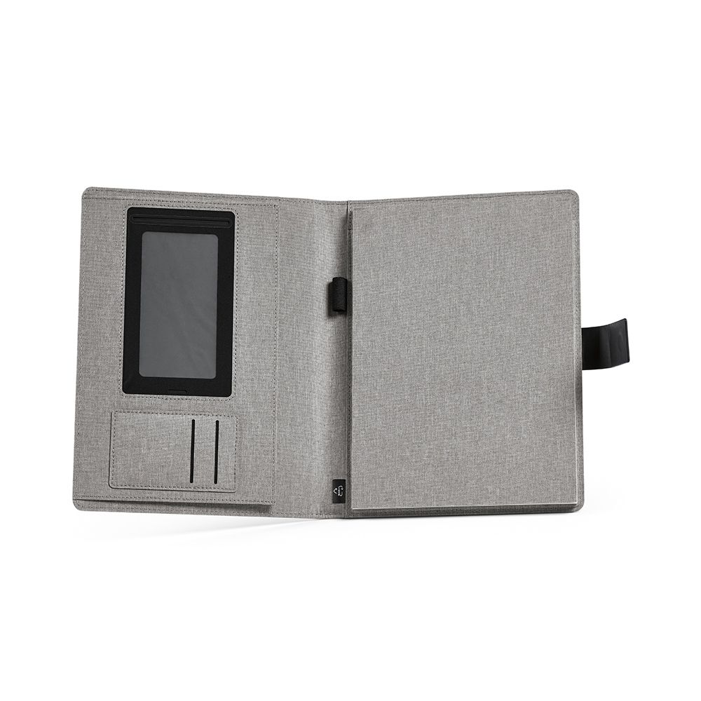Picture of Tolstoy A4 Folder rPET. 64 FSC sheet notepad and rPU closure